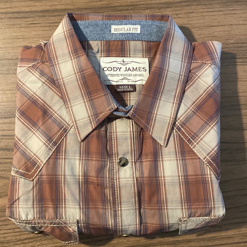 Cody James Men’s ShortSleeve Western Dress Shirt